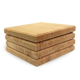 Travertine coaster square