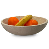 Travertine Bowl - Ø30 cm