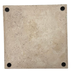 Travertine Tray with edge - Square - 30 x 30 cm