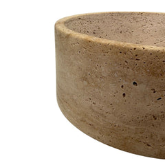 Travertine Bowl for Fruit - Ø24 cm