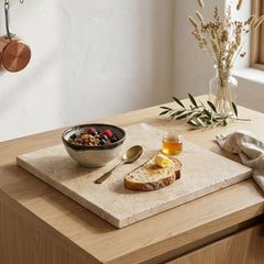 Travertine Board - Square - 40 x 40 cm