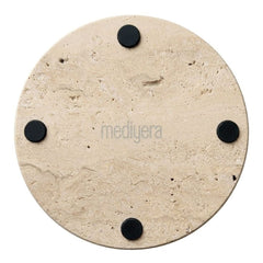 Travertine Tray with edge - Round - Ø30 cm