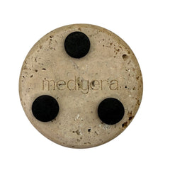 Travertine candle holder - Ø6 cm