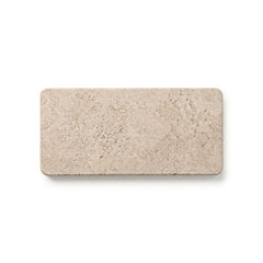 Travertinplatte - Rechteck - 25 x 10 cm