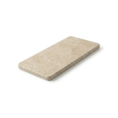 Travertinplatte - Rechteck - 25 x 10 cm