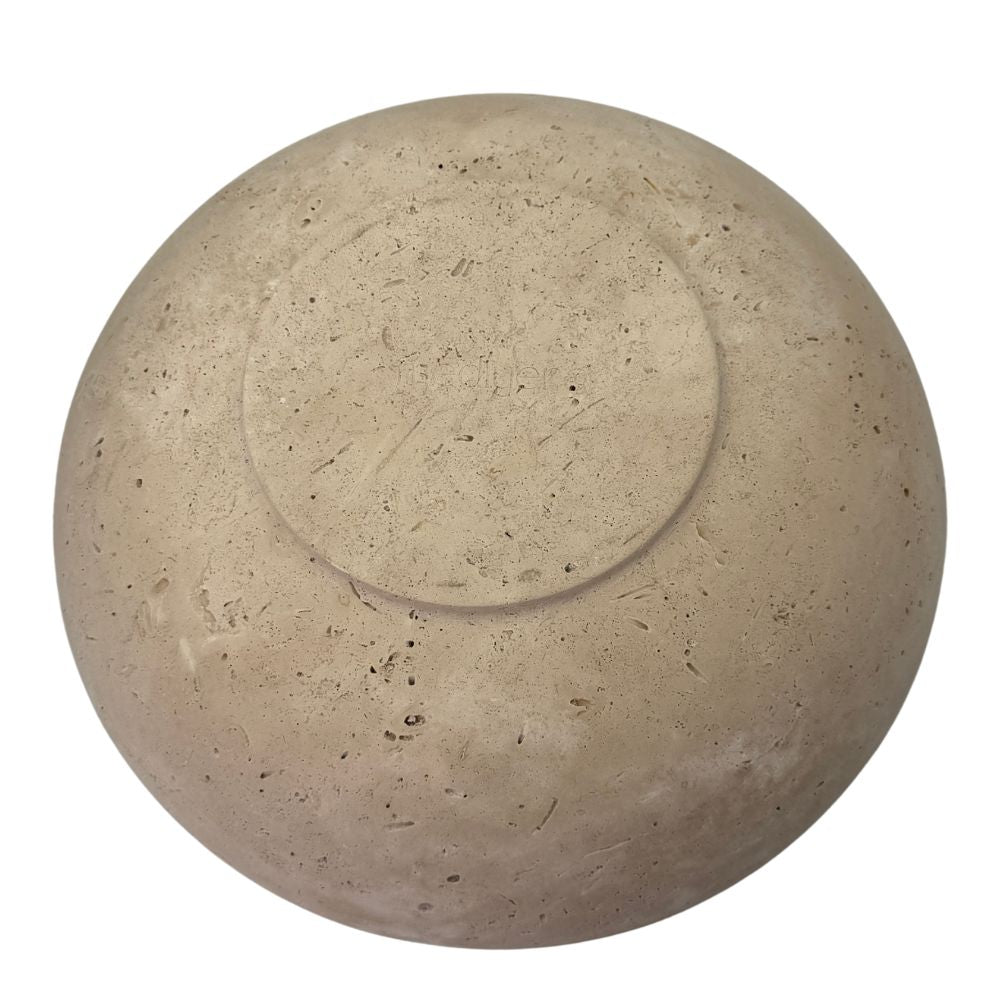 Travertine Bowl - Ø30 cm